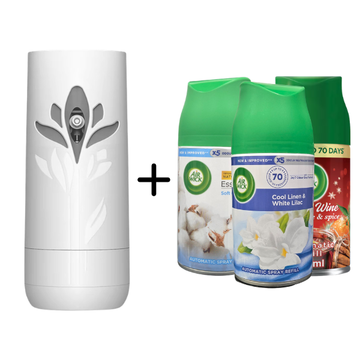 Air Wick Freshmatic Bundle 1 Device + 3 Scents (Choose Your Scent)