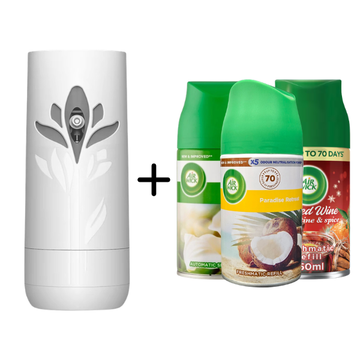 Air Wick Freshmatic Bundle 1 Device + 3 Scents (Choose Your Scent)