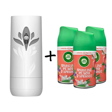 Air Wick Freshmatic Bundle 1 device + 3 Refills (Choose Your Scent)