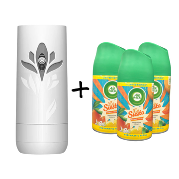 Air Wick Freshmatic Bundle 1 device + 3 Refills (Choose Your Scent)