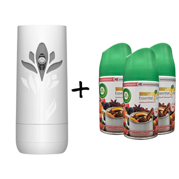 Air Wick Freshmatic Bundle 1 device + 3 Refills (Choose Your Scent)