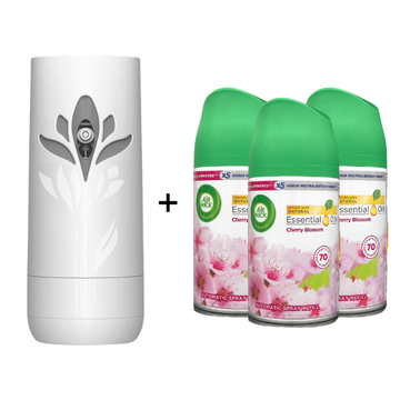 Air Wick Freshmatic Bundle 1 device + 3 Refills (Choose Your Scent)