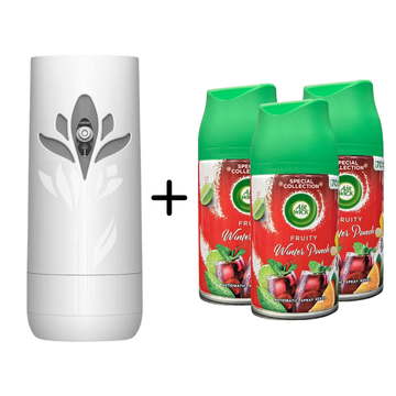 Air Wick Freshmatic Bundle 1 device + 3 Refills (Choose Your Scent)