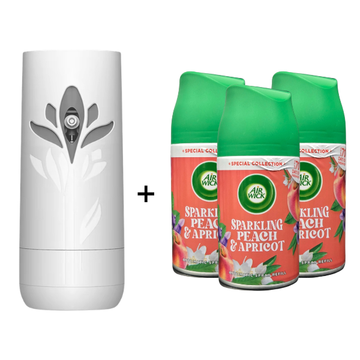 Air Wick Freshmatic Bundle 1 device + 3 Refills (Choose Your Scent)