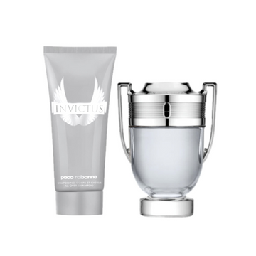 Paco Rabanne Invictus Gift Set 100ml EDT + 100ml Shower Gel