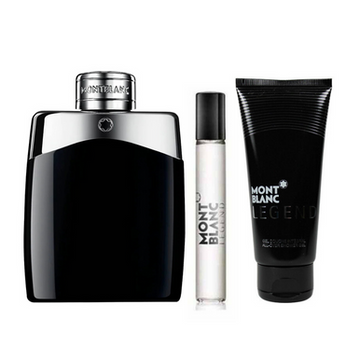 Mont Blanc Legend Gift Set 100ml EDT + 100ml Shower Gel + 7.5ml EDT