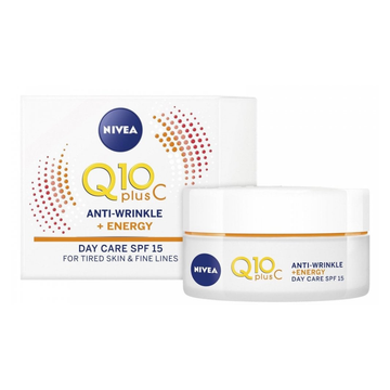 Nivea Q10 Anti-Wrinkle + Energy Day Care Day Cream SPF15 50ml