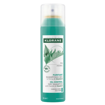 Klorane Oil Control Dry Shampoo with Nettle & Vitamin E 150ml