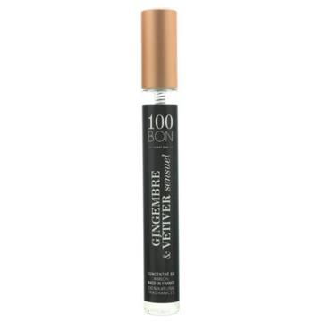 100 Bon Gingembre & Vetiver Sensual Concentré Refillable Eau De Parfum Spray 10ml