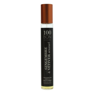 100 Bon Gingembre & Vetiver Sensual Refillable Eau De Parfum Spray 15ml