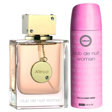 ARMAF Club De Nuit Gift Set 105ml EDP + 200ml Perfume Body Spray