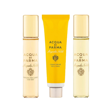 Acqua Di Parma Magnolia Nobile Gift Set 12ml EDP + 12ml Hair Mist + 30ml Hand Cream