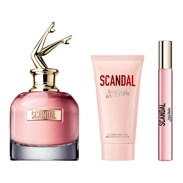 Jean Paul Gaultier Scandal Gift Set 80ml EDP + 10ml EDP + 75ml Body Lotion
