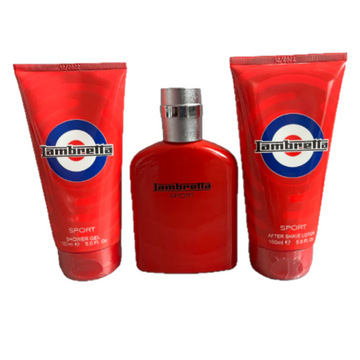 Lambretta Sport 100ml EDP + 150ml Shower Gel + 150ml Aftershave Lotion