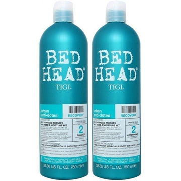 Tigi Bed Head Urban Antidotes Recovery Shampoo and Conditioner for Dry Hair 2x750ml