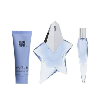 Thierry Mugler Angel Gift Set 50ml EDP + 50ml Body Lotion + 10ml EDP